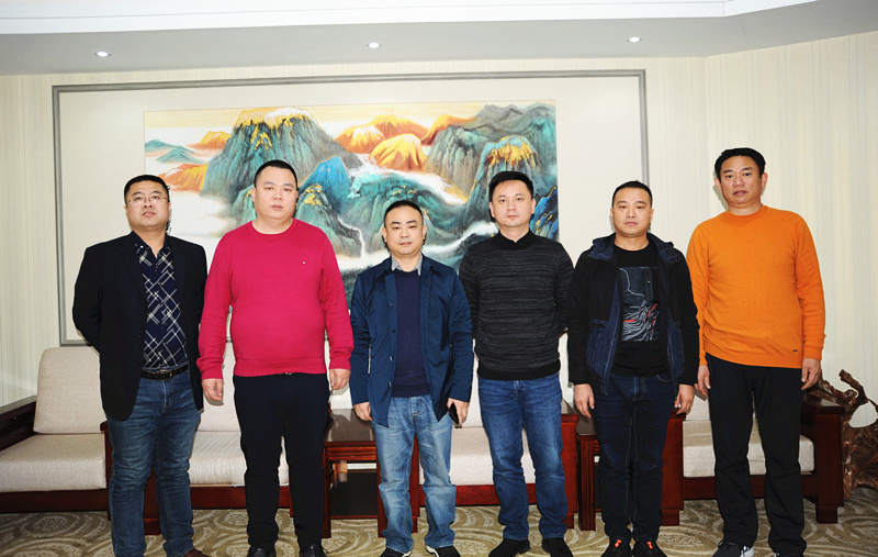 湖南太豐礦業(yè)集團(tuán)副總劉著輝一行蒞臨開元集團(tuán)訪問(wèn)交流